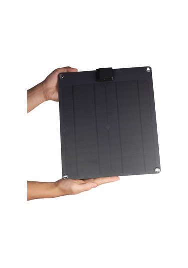 Tenfowee Monokristal Güneş Paneli: 15w, 5v/12v Çift Çıkışlı Taşınabilir Şarj Cihazı, Telefon Ve Akü Şarjı İçin