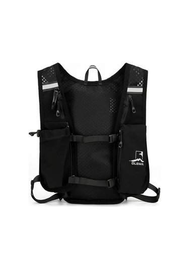 Willowhaven 1 Adet Olema Siyah Spor Koşu Bisiklet Sırt Çantası Nefes Alabilir Nylon Ayarlanabilir Askılı Hafif Katlanır Sırt Çantası Altın