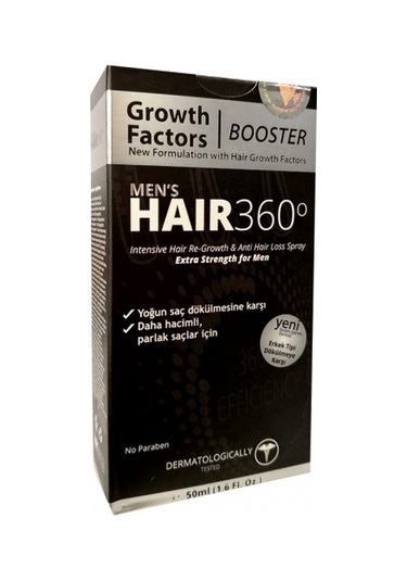 Hair 360 Booster Mens Erkekler İçin Saç Spreyi 50 ML