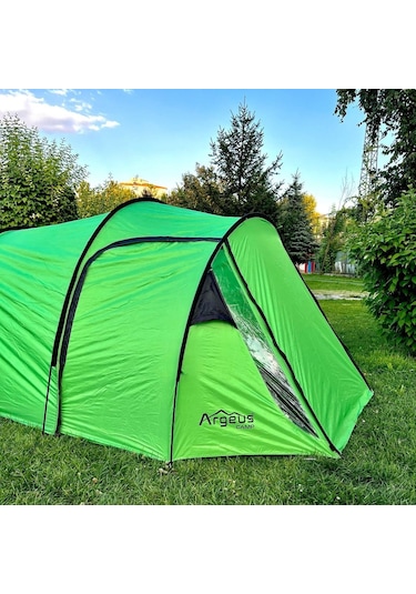 Argeus Family 4+2 Kişilik 4 Mevsim Kamp Çadırı Arg-202 Altın