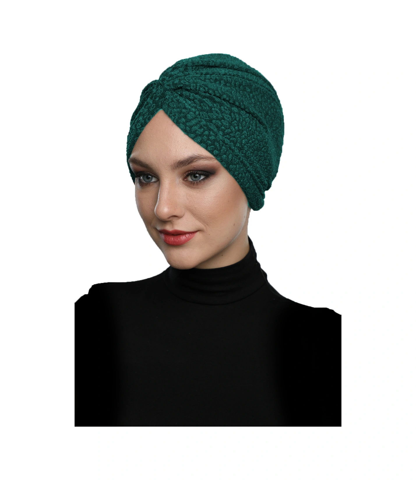 Brokar W Hürrem Rengi Hazır Türban Tesettür Bone Hürrem