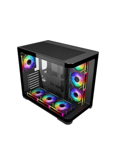 Gamebooster GB-G2851BB Sea Wıew 7 RGB Fanlı Mid-Tower Oyuncu Bilgisayar Kasası