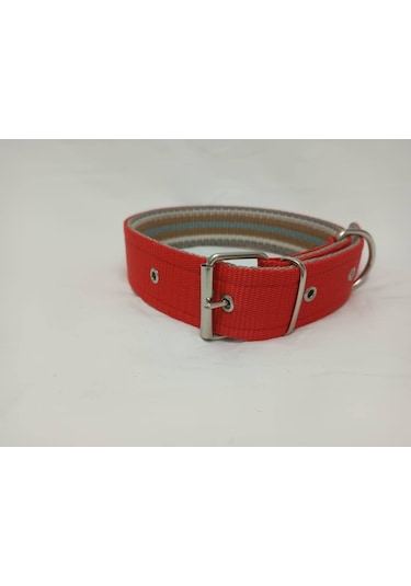 Kozaklı 10479 Büyük Irk Köpek Tasması Kırmızı 70 x 4 CM Kırmızı