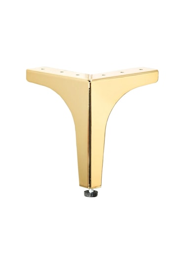 Klas Ayak Metal 12,5 Cm Altın Mobilya Koltuk Ayağı