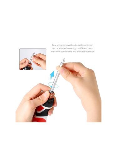 Skycity Çift Uçlu Teleskopik Ratchet Tornavida Seti - Ph2/sl6, Crv 45 Çelik, Ev Aletleri Tamiri İçin