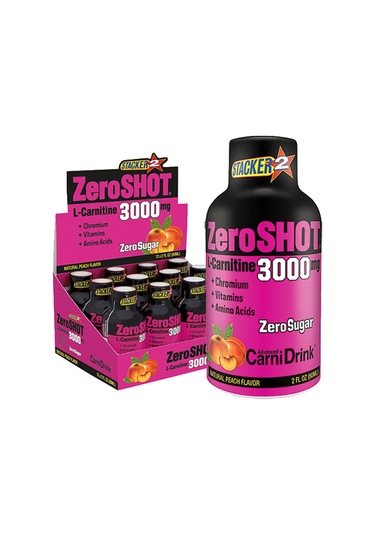 Zero Shot 60 Ml 3000Mg L-Carnitine 12 Adet - Hızlı Kargo