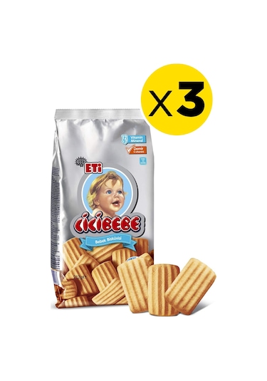 Eti Cicibebe Bisküvi 400 G * 3 Adet
