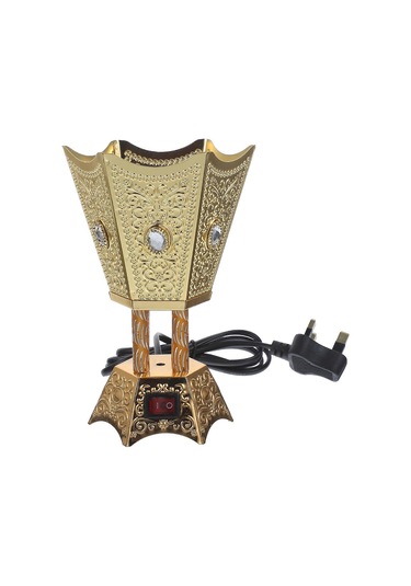 Elektrikli Tütsü Brülörü Masaüstü Elektrikli Tütsülük Fişli Tütsü Brülörü Masa Orta Parçası Fişi Çok Renkli