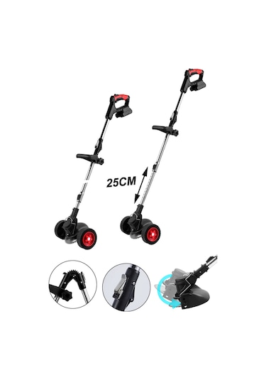 Deko Turkey DKT21AT Samsung Çift Akülü 21V 2Ah Çim Ot Biçme Mak