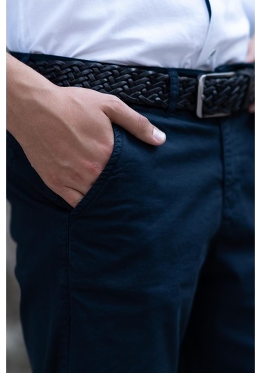 Gabardin Kumaş Pamuklu Regular Fit Chino Yan Cep Erkek Şort