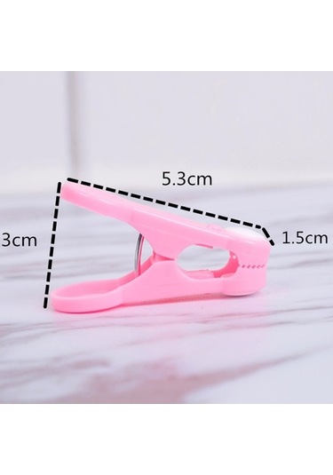 Tongxida 12 Adet Karışık Renkli Ev Çok Amaçlı Plastik Çorap Klipsi Giysi İç Çamaşırı Kurutma Klipsi Diğer Ev Dekorasyonu Diğer