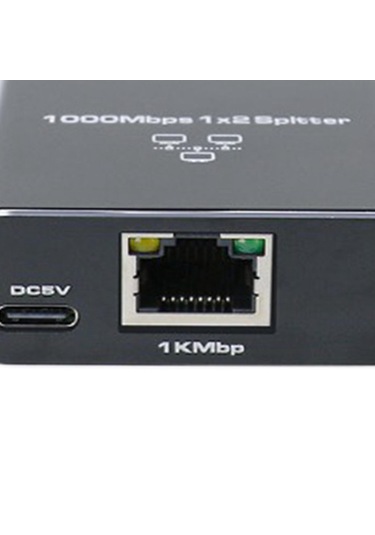 Homyl Splitter 1x2 Hub Aktarım Hızı 1000 Mbps Ağ Uzatma