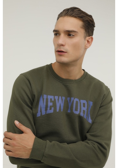 Superfly MEN SWEAT-6 Haki Erkek Sweatshirt Haki