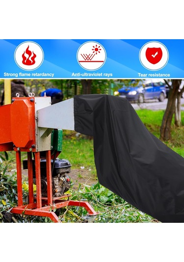 Ahşap Kipi Çanta Yaprak Parçalı Yonga Makine Çantası Yedek Yeniden Kullanılabilir Çim Ahşap Kipi Çanta Ahşap Dilimleyici Ayrıştırıcısı 24 X 48 İnç İçin Mevcut Ahşap