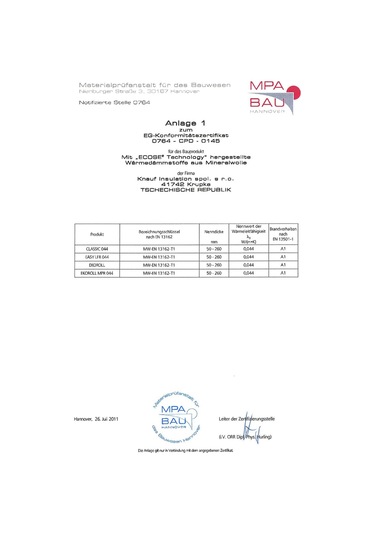 Knauf Mineral Plus Abdy Ipb 039 5 Cm