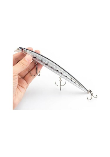 10 Adet 18cm 24gr Minnow Rapala Sahte Yapay Yem 1 Kalite Ekonomik Paket