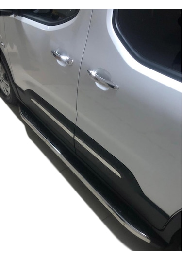 Peugeot Rifter Krom Yan Kapı Çıtası 4 Parça 2019 ve Üzeri Paslanm
