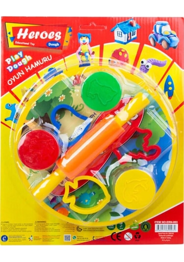 Heroes Dough Sofralı Oyun Hamuru Set