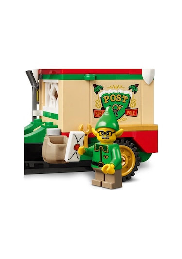 LEGO® Noel Baba’nın Dağıtım Kamyonu 40746 -8 Yaş ve Üzeri Çocuklar için Yılbaşı Hediyesi ve Elf Minifigürü İçeren Oyuncak Yapım Seti (224P)
