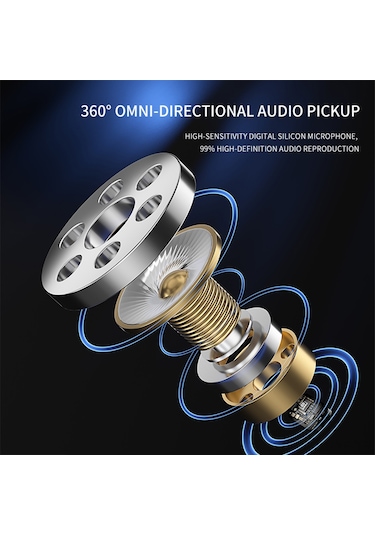 Yifomall Kablosuz Mini Mikrofon Seti - Type-c Uyumlu, 15m Menzil, 6 Saat Pil Ömrü İle Canlı Yayınlar İçin