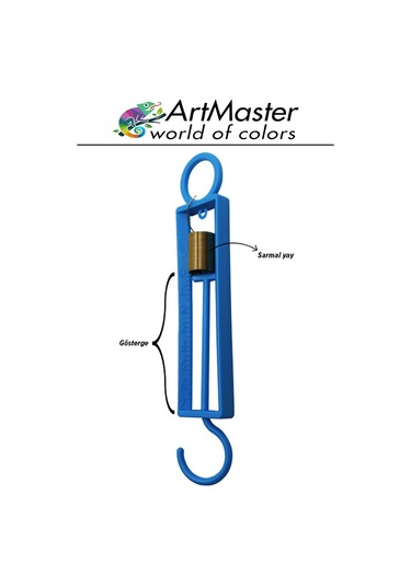 Dinamometre Renkli 1 Adet Deney Proje Yapım Seti Deney Malzemesi Okul Sınıf Deney Proje Tasarım İçin Dinomometre Modeli
