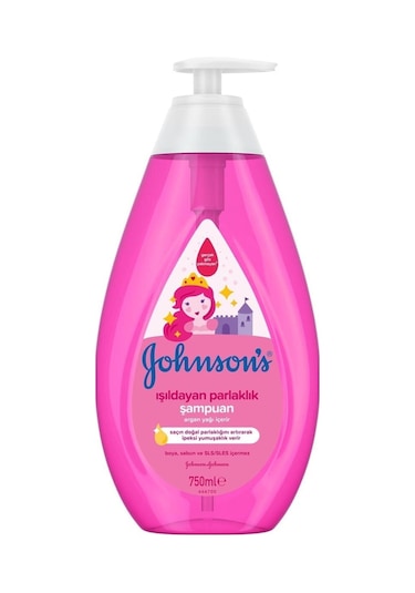 Johnsons Işıldayan Parlaklık Bebek Şampuanı 750 ML