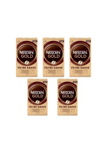 Nescafe Gold Filtre Kahve 5 x 250 G