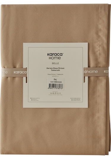 Karaca Home Belle Dertsiz Masa Örtüsü Bej