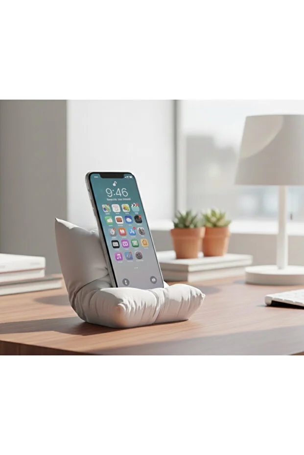 Android Apple Uyumlu İos Telefon Yastık Standı Telefon Tutucu Stand