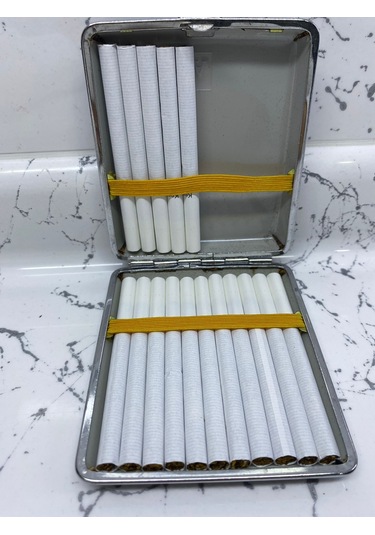 Metal Deri Sigara Tabakası, Sigara Kutusu N11.1336