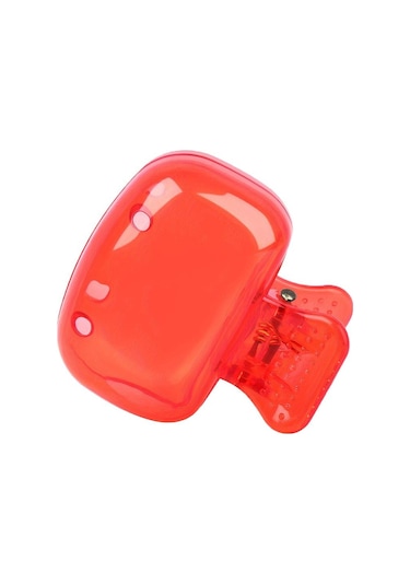 Kırmızı 1 Adet Seyahat Diş Fırçası Kafası Diş Fırçası Koruyucu Kapak Kapakları Fırça Pod Kılıfı Prote Kırmızı