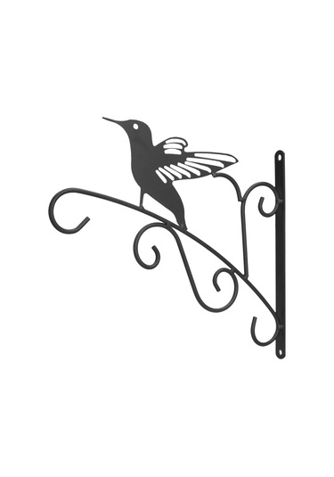 Springsun Kuş Desenli Demir Çelik Duvarlı Asma Bitki Sepeti - Balkon, Salon Dekorasyonu, Kolay Kurulum, Dayanıklı Yapı