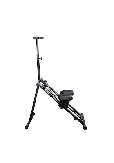 Yasomi Fys10 Katlanabilir Dikey Tırmanma Egzersiz Aleti - Merdiven Tırmanma Kondisyon Aleti Siyah