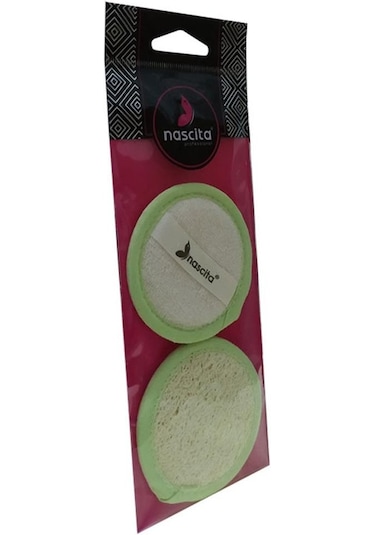 Nascita Doğal Kabak Lifi Yüz Pedi 2 Adet