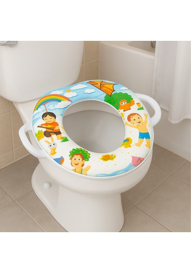 Çocuk Klozet Adaptörü + Basamak Seti Güvenli Ve Dayanıklı