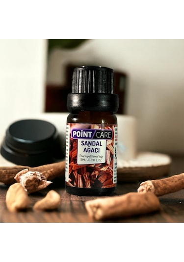 Point Care Sandal Ağacı Kokulu Mum Esansı 10ml Mum Koku Soya Wax