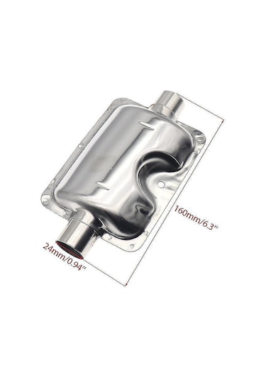 Tenfowee Webasto Ve Eberspacher Isıtıcılar İçin 25mm Hava Giriş Filtresi Ve Susturucu, Yanma Hava Boru Bağlantısı