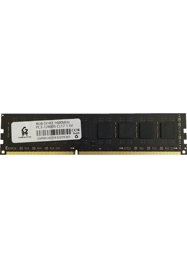 GAME MASTER 8GB 1600MHZ DDR3 DESKTOP RAM GMRD8GBDDR3