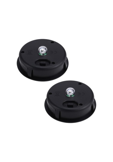 Agoodshop 2 Adet Güneş Enerjili Işık Değiştirme Üst 8 Cm Rgb Yama Lambası Led Dekoratif Açık Hava As 1 Adet Polisilikon 2v