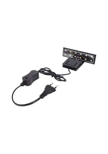 Qingmipy Akvaryum Bitkileri Ve Balıklar İçin Led Işık, 5w Enerji Tasarruflu, Plastik Kasa, Sıkma Montajlı, Avusturya Standartı 220v