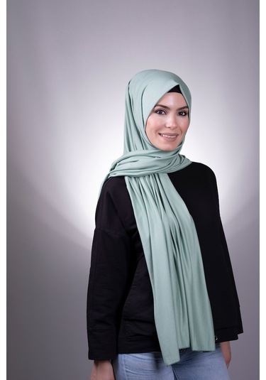 Çağla Düz Klasik Şal Viskon Kumaş Likralı Penye 202101_32