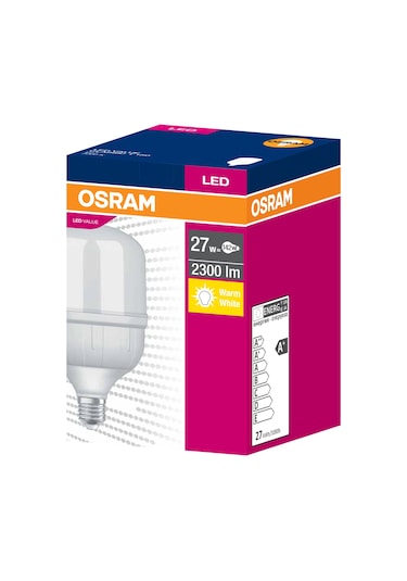 Osram Led Jumbo 27w Sarı Işık
