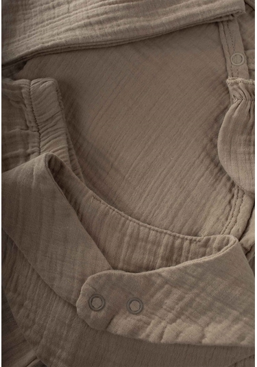 Cigit Organik Hastahane Çıkışı Bebek Takımı 0-3 Ay Vizon Vizon