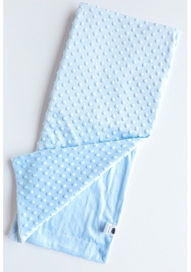 Babydoll Battaniye Miniworld Nohut Battaniye Mavi-6848 Mavi