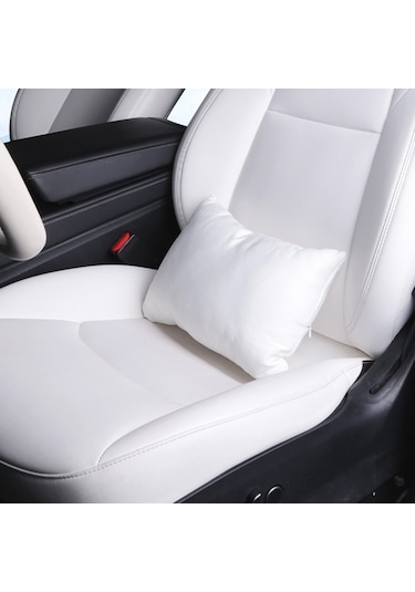 Tesla Model 3 / Y Araba Koltuğu Lomber Destek Yastığı Siyah