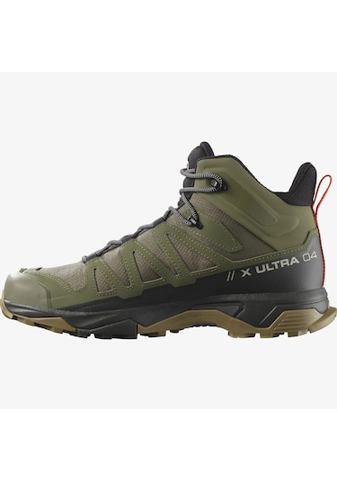 Salomon 417398 X Ultra 4 Mid Gtx Deep Lichen/Green Peat/Kelp Erke Koyu Yeşil
