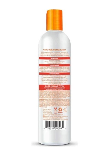 Cantu Günlük Nemlendirici Saç Bakım Yağı 384 Ml - Kıvırcık Dalgalı Saçlar