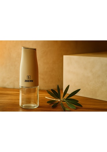 Royal Gross 500 Ml Beyaz Cam Yağdanlık Sızdırmaz Kapaklı Şık Yağ Ve Sirke Şişesi Beyaz