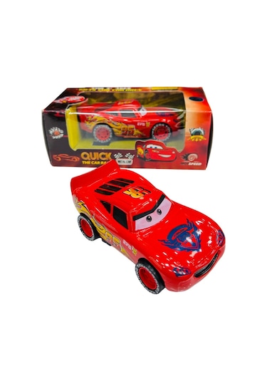 Şimşek Mcqueen Metal Çek Bırak Araba 11 Cm Boyutu Diğer