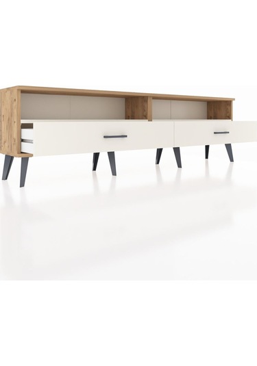 Arges Tv Ünitesi 2 Raflı 2 Çekmeceli 176x30x51 Çam-aytaşı/aytaşı Aytası/aytası